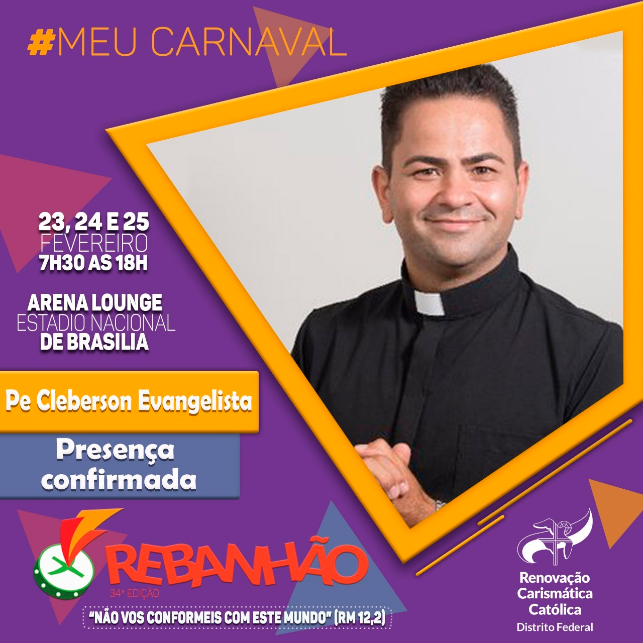 Padre Cleberson Evangelista em Brasília
