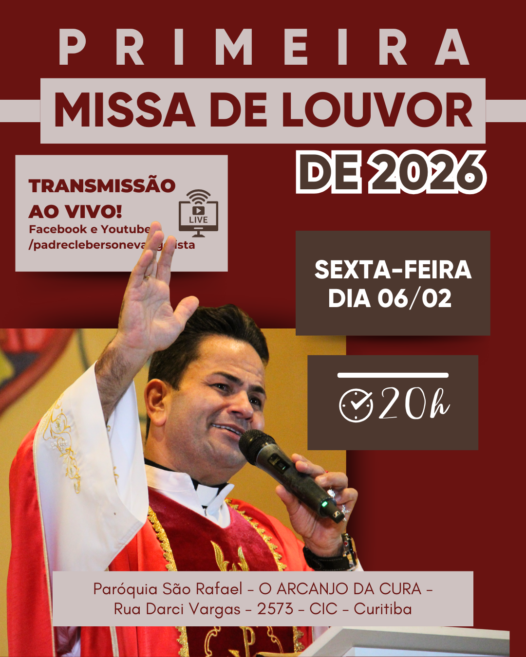 Primeira Missa de Louvor de 2026