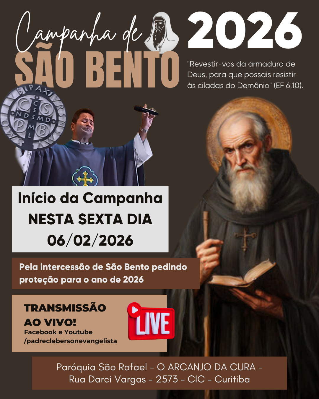 Campanha de São Bento 2026