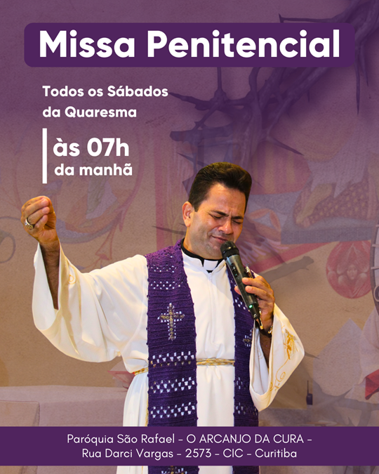 Missa Penitencial nos Sábados da Quaresma