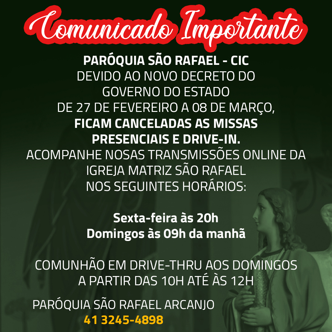 ATENÇÃO! Informações sobre o novo decreto do Governo do Estado do Paraná de 26/02