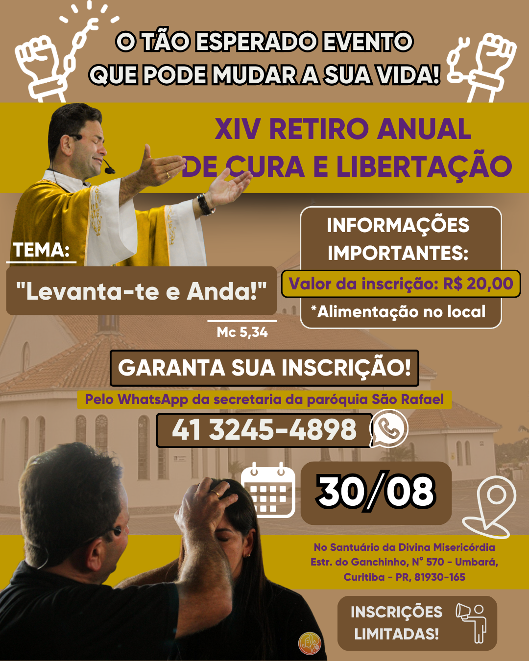 RETIRO ANUAL DE CURA E LIBERTAÇÃO