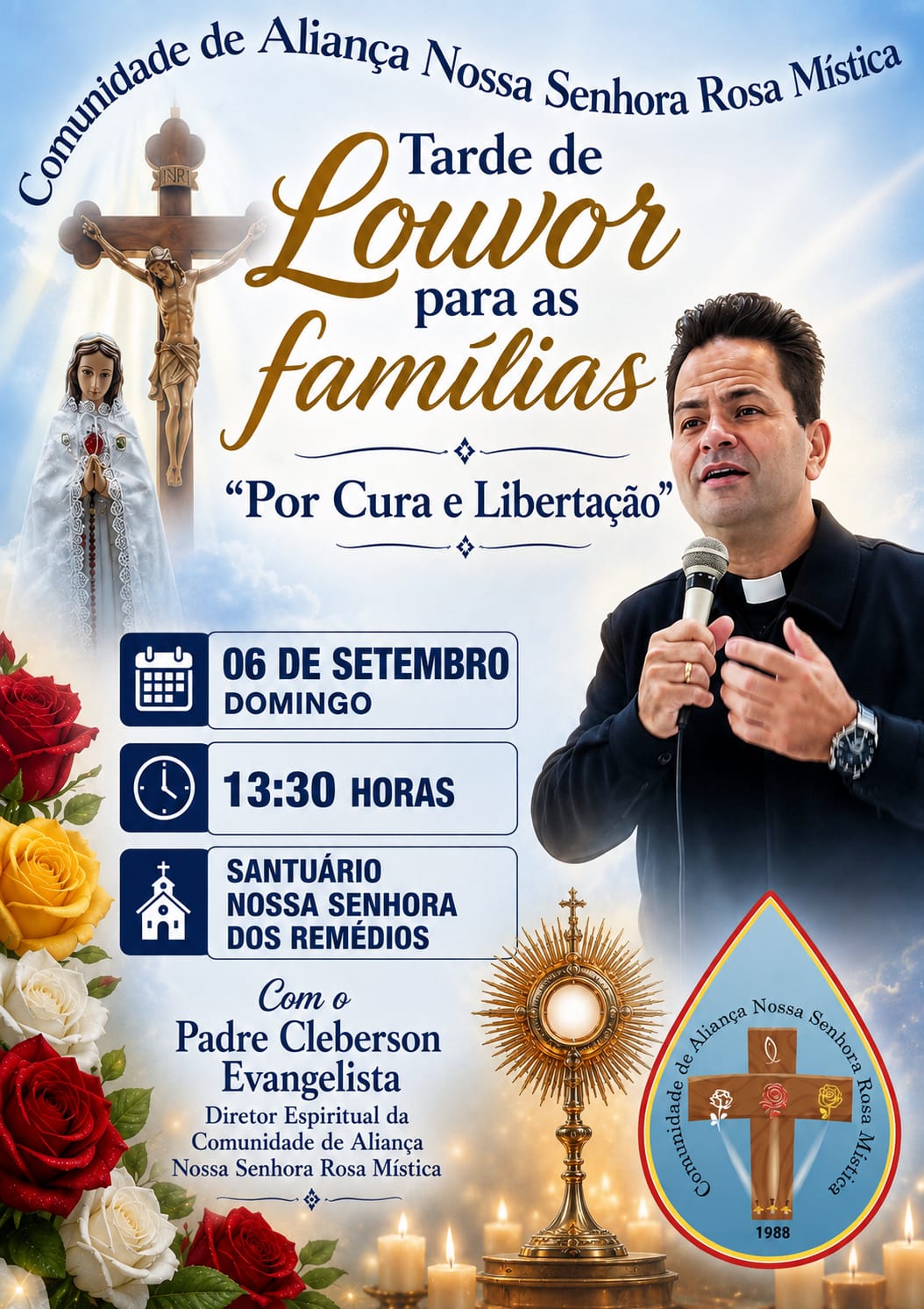 Tarde de Louvor para as Famílias