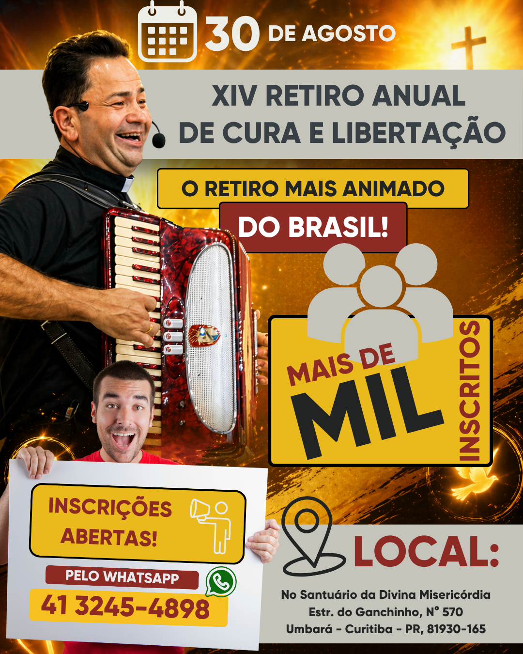 XIV Retiro Anual de Cura e Libertação
