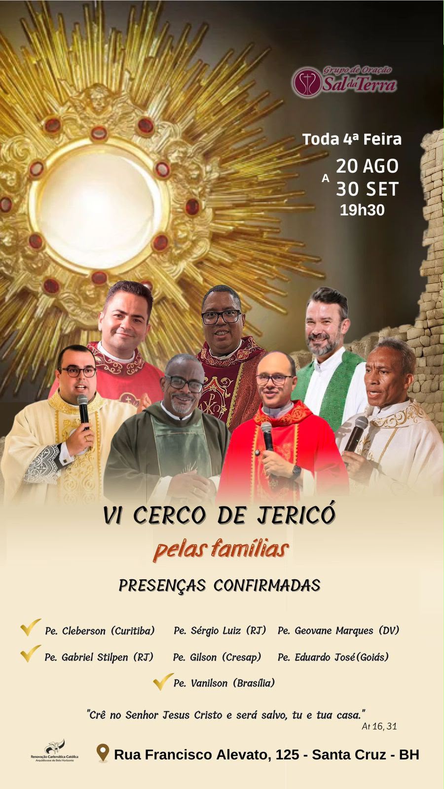 Cerco de Jericó em Belo Horizonte - Minas Gerais