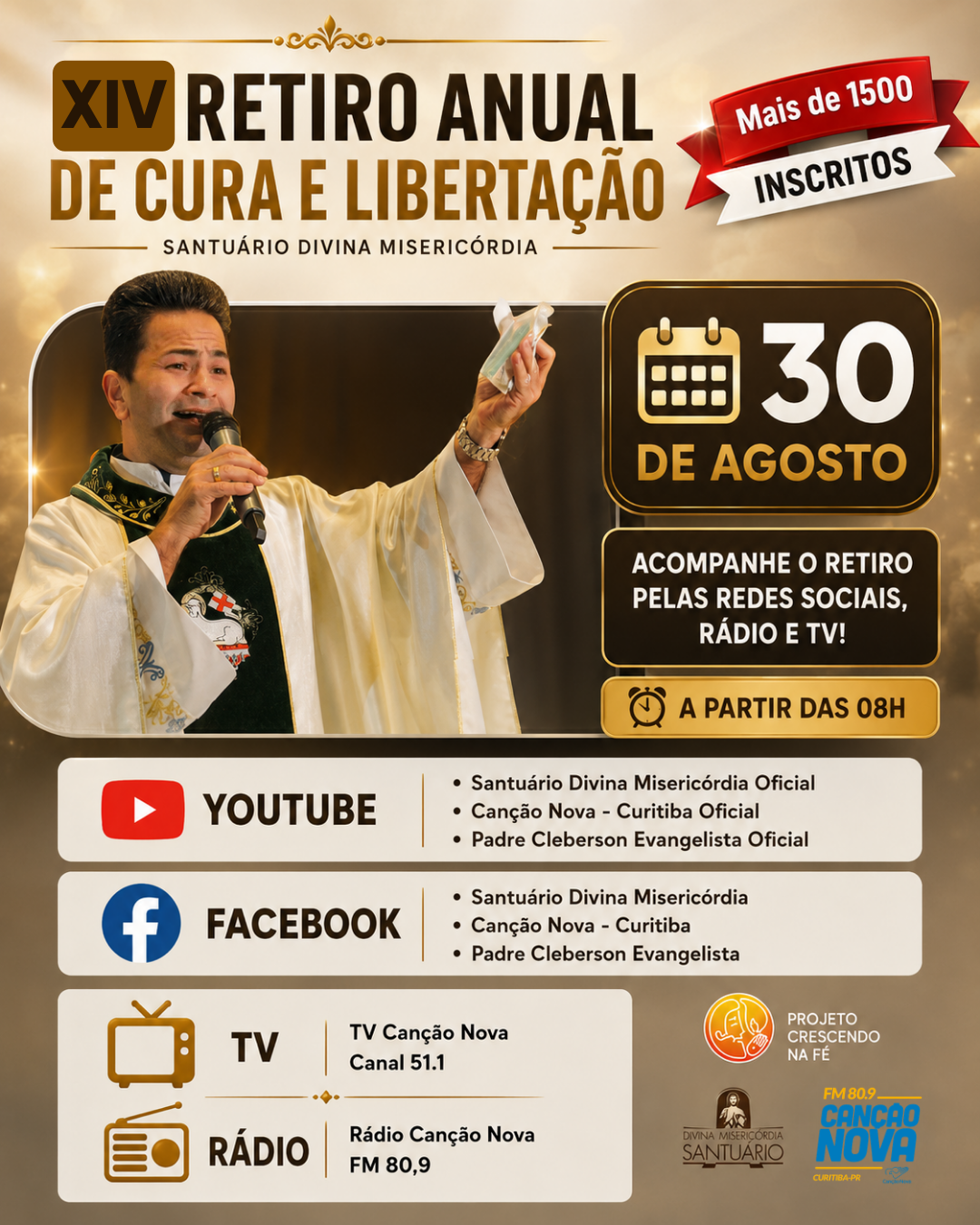 XIV Retiro Anual de Cura e Libertação